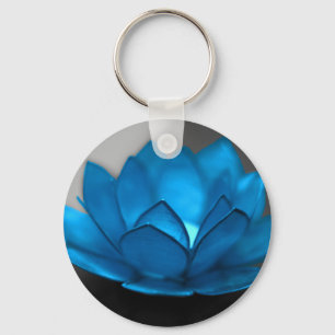 Chaveiro Blue Lotus Flower
