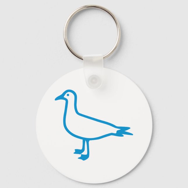 Chaveiro Blue Seagull (Frente)