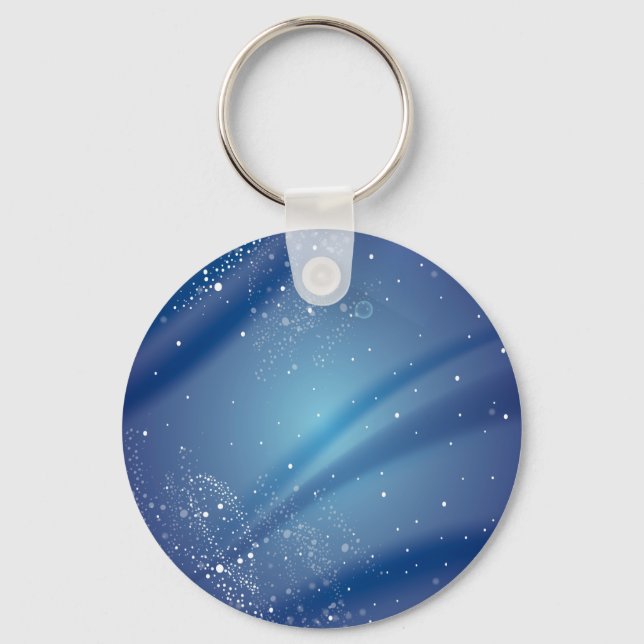 Chaveiro Blue Starry Night Modelo (Frente)