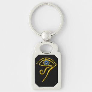 Chaveiro BLUE TALISMAN / OLHO DO HORUS, preto
