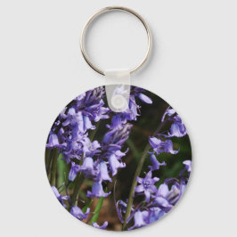 Chaveiro Bluebeldes Flores Natureza Floral Azul Flor Roxo