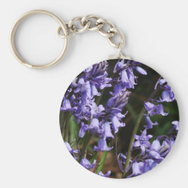 Chaveiro Bluebeldes Flores Natureza Floral Azul Flor Roxo