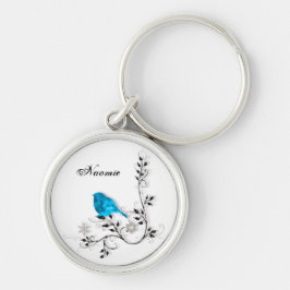 Chaveiro Bluebird da felicidade