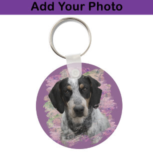 Chaveiro Bluetick Coonhound Lilac Dog Foto do Lover