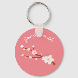 Chaveiro Blush pink Sakura CHerry Blossom Japanese
