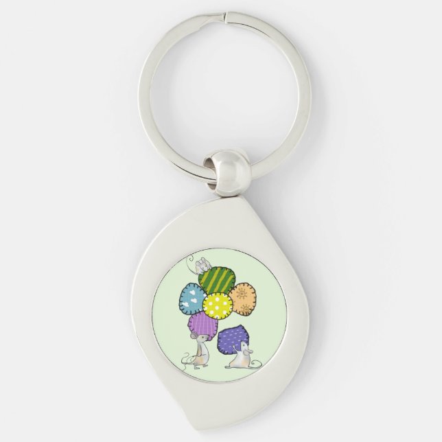 Chaveiro Blüte nähen (Frente)