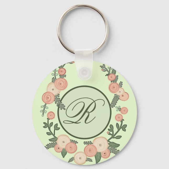 Chaveiro Blütenkranz personalisiert (Frente)