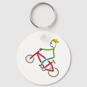 Chaveiro BMX Stickman