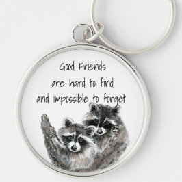 Chaveiro Boa Duro de Amigos para Encontrar a Cota de Esquec