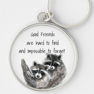 Chaveiro Boa Duro de Amigos para Encontrar a Cota de Esquec