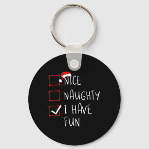 Chaveiro Boa Noite Eu Tenho Papais noeis De Natal Divertido