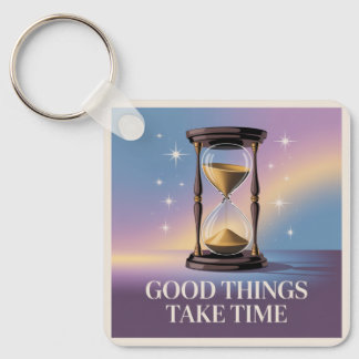 Chaveiro Boas Coisas Levam Tempo