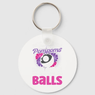 Chaveiro Boas Garotas Brincam Com Pompoms Billiard Player S