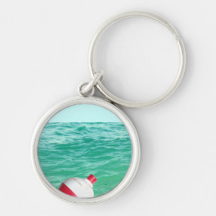 Chaveiro Bobber de pesca na água