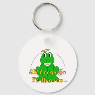 Chaveiro Bobo Sorrindo Sapo Verde Anjo Todos Os Sapos Vão P