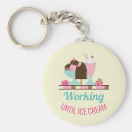 Chaveiro Bobo Trabalhando Até Sorvete - Tentativas Iumivas