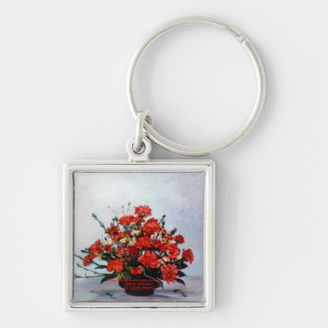 Chaveiro Bodegón de Flores — Vida estática das flores (Frente)