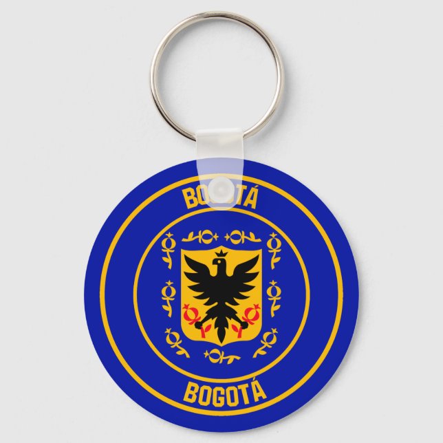 Chaveiro Bogotá Round Emblem (Frente)