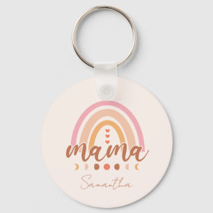 Chaveiro Boho Rainbow Mama