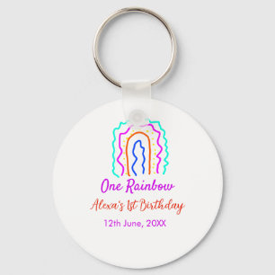 Chaveiro Boho Rainbow, um aniversário de crianças brilhante