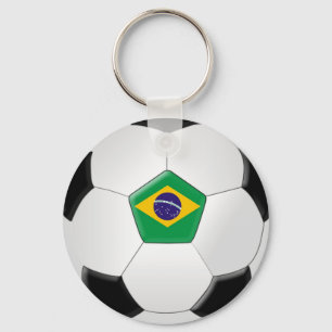 Chaveiro Bola de futebol de Brasil