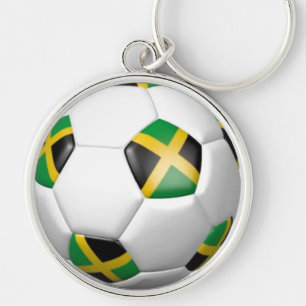 Chaveiro Bola de futebol de Jamaica