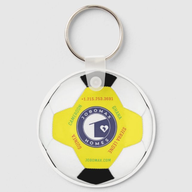 Chaveiro Bola de Futebol Promoção Copa do Mundo Jo (Frente)