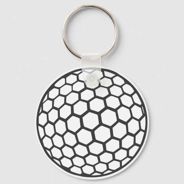 Chaveiro Bola de golfe (Frente)