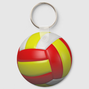 Chaveiro bola de volei 3D