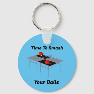 Chaveiro Bolas Engraçadas, Ping Pong Keyring