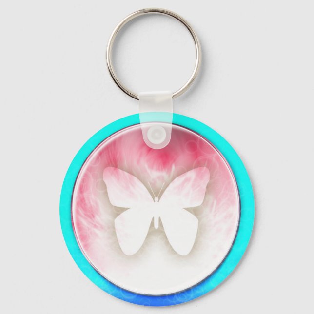 Chaveiro Bolhas de Borboleta (Frente)