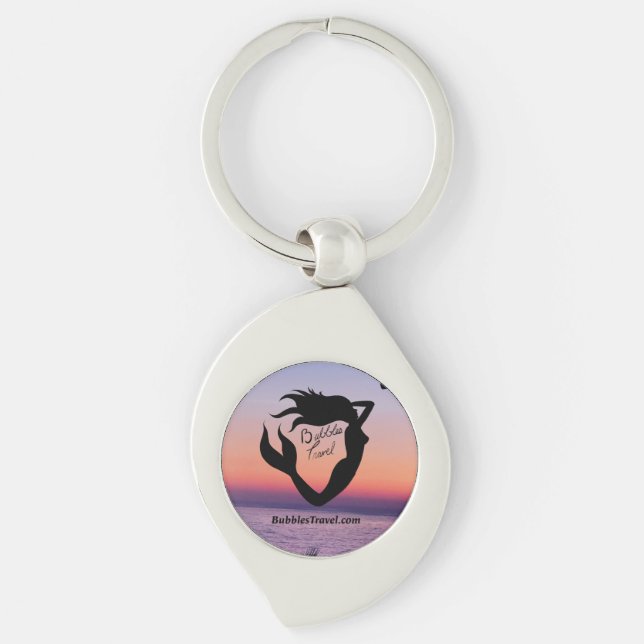 Chaveiro bolhas viagem sunset (Frente)