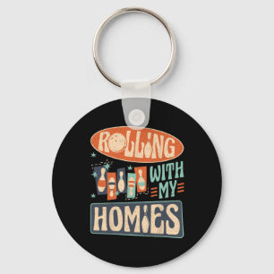 Chaveiro Boliche Team Pins Ataca Com Minhas Casas