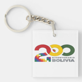 Chaveiro Bolivia bicentenario 200 años 