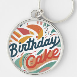 Chaveiro Bolo de Aniversário Premium