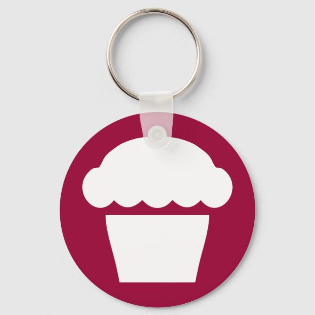 Chaveiro bolo simples / muffin (Frente)