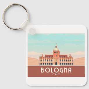 Chaveiro Bolonha Itália Pastel Viagem