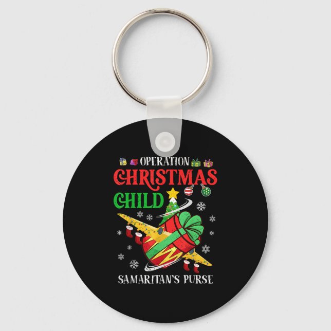 Chaveiro Bolsa de Natal da Samaritan's Purse Operação Crian (Frente)