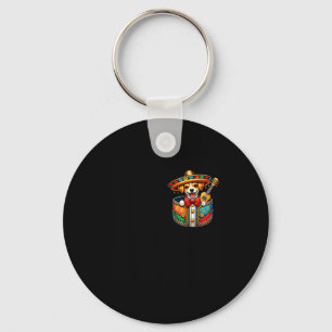 Chaveiro Bolsa Mariachi Chihuahua Cinco De Mayo Mexicano Pa