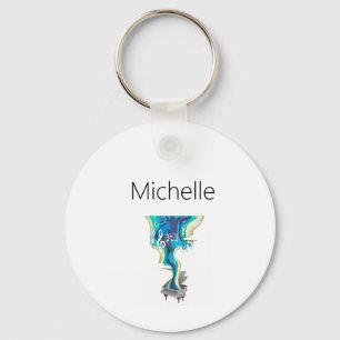 Chaveiro Bolsa tote de teclas de piano personalizadas para 