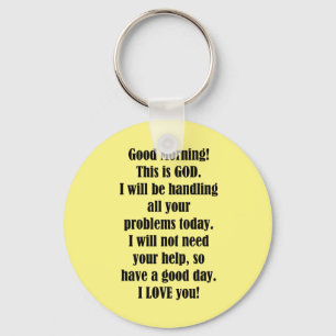 Chaveiro Bom dia de DEUS