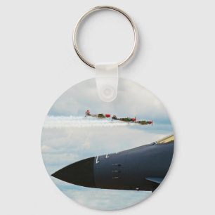Chaveiro Bombardeiro B-1 e lutadores de WWII