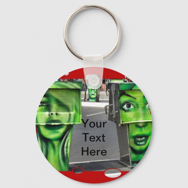 Chaveiro Bombas de Gasps (Frente)