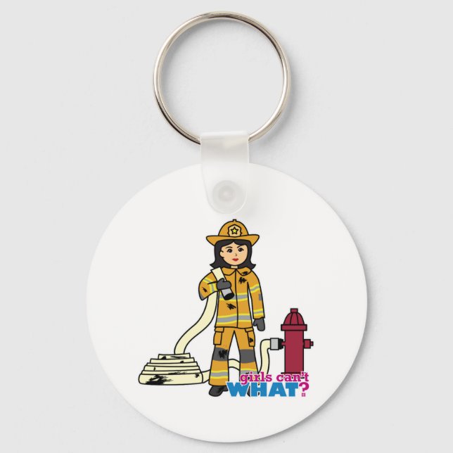 Chaveiro Bombeiro - Brunette (Frente)