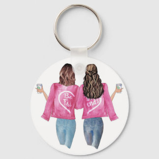 Chaveiro boné da melhor amiga, chapéu da bestie