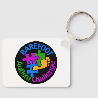 Chaveiro Boné de Caminhoneiro Barefoot Autism Challenge