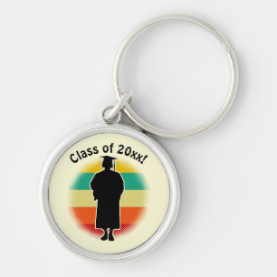 Chaveiro Boné de Formando de Graduação Retroativa e Garo