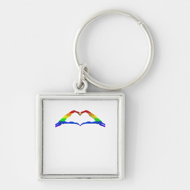 Chaveiro Bone Hands Heart Classic (Frente)