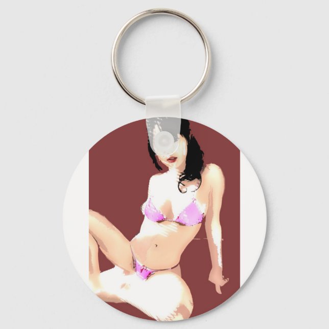 Chaveiro Boneca viva 5 (Frente)