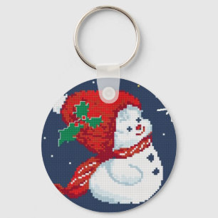Chaveiro Boneco de neve
